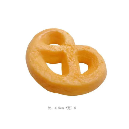 1: 1 Simulation 5/10pcs Cookie Model PVC Stereoscopic Cookie Creative Food party Play Photography Movie Props Shop Window Show