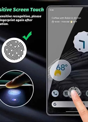 Pellicola idrogel per la privacy da 3 pezzi per Google Pixel 11 10 9 8 7 Pro 10A 9A 8A Protezione per lo schermo privacy