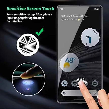Pellicola idrogel per la privacy da 3 pezzi per Google Pixel 11 10 9 8 7 Pro 10A 9A 8A Protezione per lo schermo privacy