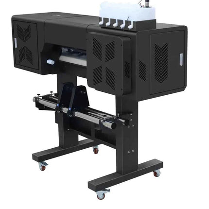 Epson original F1080A1 heads DTF printer 62cm DTF film paper feeding wide format DTF plotter powder shaking machine with dryer