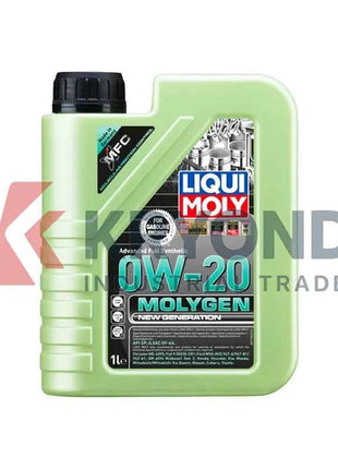Liqui Moly 0W 20 Molygen Full Synthetic Motor Oil High Performance Engine Lubricant for Cars Trucks and Hybrid Vehicles