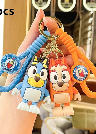 Palloncini Bluey Bingo Party Buon compleanno Banner Cane blu Palloncini Sfondo Adesivi Decorazione Cake Topper Stoviglie usa e getta