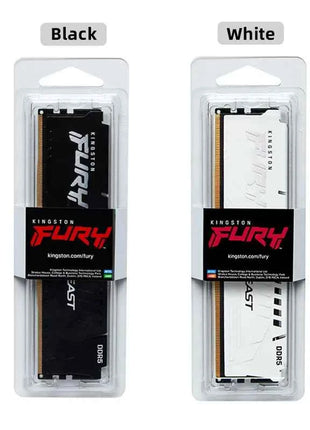 Kingston FURY Beast DDR5 8GB 16GB 4800MHz 32GB 5200MHz 5600MHz 6000MHz 6400MHz Desktop AMD Intel CPU Motherboard 288Pin DIMM PC5