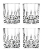 6pcs/4pcs/2pcs/1pcs Whiskey Cup Crystal Glass 230ml Wine Cup Transparent Drinkware for Bar/Home Spirit Cups Embossed Water Cup