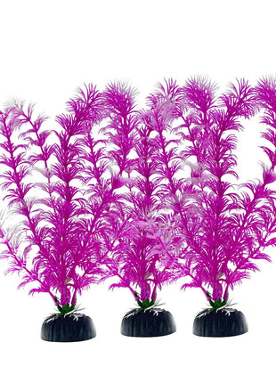 Artificial Aquarium Decor Plants Water Weeds Ornament Aquatic Fish Tank Simulation Grass Flower Decoration Accessories