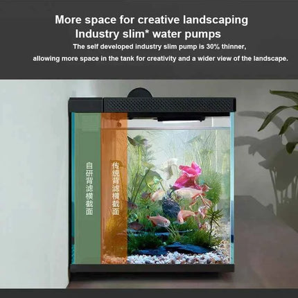 New Mijia Smart Fish Tank MYG100 Work With Mijia APP Mobile Controlled Remote Feeding Smart Lighting System Light Aquarium20L