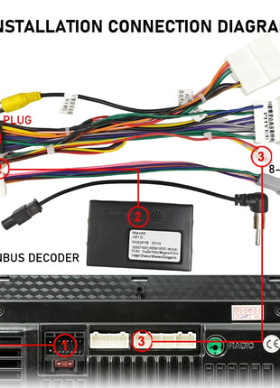 CAN Bus Decoder 12Pin 24Pin 8Pin for Renault Clio 4 Duster Captur Zoe, SWC Display Retention, P&P 16Pin Android Adapter