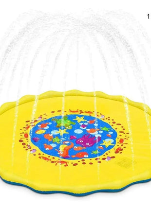 Tappetino per giochi estivi per bambini Tappetino per acqua spray Giocattoli gonfiabili per cartoni animati giganti Giardino da spiaggia Gioco all'aperto Tappetino per piscina per prato Giocattoli per ragazzi e ragazze