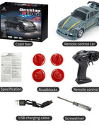 2026 New Kf20 1:64 Drift Rc Car Four-wheel remote-controlled racing car Full proportions Desk Competition Toy Boys Ideal gifts.