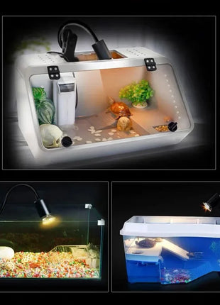 1-20PCS 25/50/75W UVA+UVB Reptile Lamp Bulb Turtle Basking Heating Light UV Light Bulbs Full Spectrum Sunlamp for Amphibians