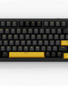 ATTACK SHARK M86 Wireless Mechanical Gaming Keyboard, 75% Gasket Hot Swappable RGB Custom Keyboard, Side Printed PBT Keycaps