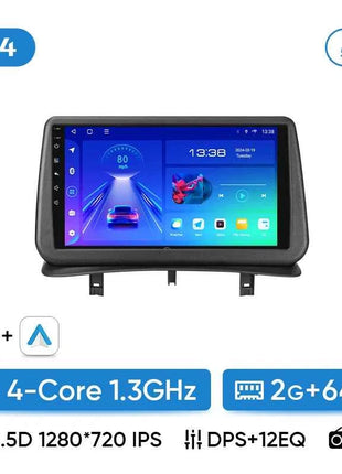 Ainavi Car Radio For Renault Clio 3 2005-2014 Wireless CarPlay Android Auto 4G Multimedia Player GPS 2 din Autoradio BT