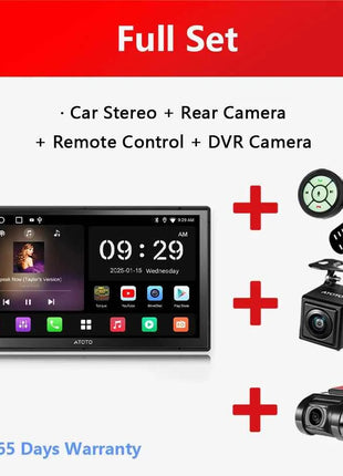 7 inch 2Din Android Car Multimedia Player Carplay Screen Android Auto Bluetooth Radio Double 2 Din Car Stereo A5 A5L Atotozone