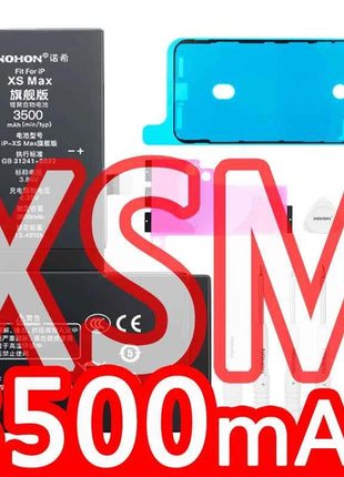 NOHON  High Capacity Phone Battery for iPhone 13 13Pro 12 Pro 11 X XR XS 12Mini 13PM 15Pro MAX 14 SE SE2 SE3 Replacement Bateria