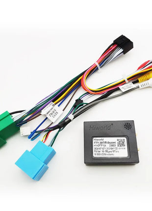 Decodificatore CAN Bus cablaggio 32 pin 12 pin, ritenzione SWC RCA P&P 16 pin Android, per Fiat Strada Toro Mobi Ducato Egea Tipo (2020+)