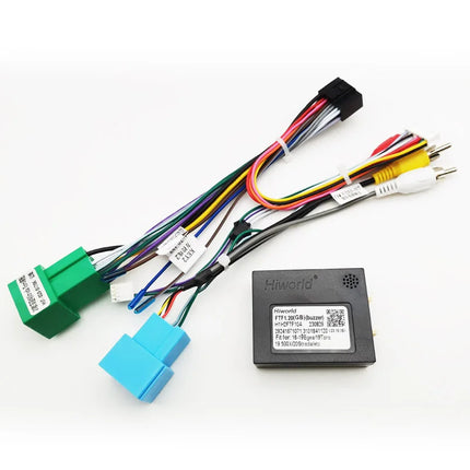 Decodificatore CAN Bus cablaggio 32 pin 12 pin, ritenzione SWC RCA P&P 16 pin Android, per Fiat Strada Toro Mobi Ducato Egea Tipo (2020+)