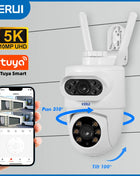 KERUI W184 4G WiFi GSM Alarm System Wireless Unit Home Tuya Smart APP Control Anti-Theft Motion Sensor Alexa Support Motion Sensor