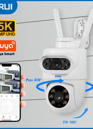 KERUI W184 4G WIFI GSM Sistema di Allarme Unità Wireless Home Tuya Smart APP Controllo Sensore di Movimento Antifurto Supporto Alexa Sensore di Movimento