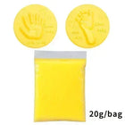 Impronta del bambino Creatori di argilla Infantile Asciugatura dell'aria Argilla morbida 3D Impronta digitale Impronta Zampa Kit Genitore-figlio Inkpad Giocattolo fai da te Souvenir per bambini