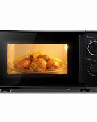 Forno a Microonde Compatto 20L - 5 Livelli di Potenza, Timer, Scongelamento
