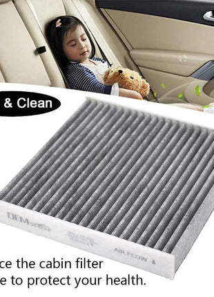 Polline Cabina A/C Filtro Aria Per Honda Jazz Fit GE6 GE7 GE8 GE9 L12B1 1198CC L13A 1339CC L15A 1497CC 2007 - 2011 2012 2013 2014