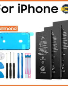 2024 phone Battery For Apple 5 6 S 7 8plus X Xr Xs Max 11 12 Pro 13 14 plus Replacement Bateria For iphone 7 batteries