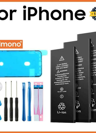2024 phone Battery For Apple 5 6 S 7 8plus X Xr Xs Max 11 12 Pro 13 14 plus Replacement Bateria For iphone 7 batteries