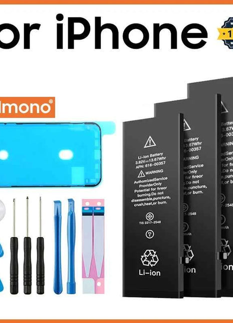 2024 phone Battery For Apple 5 6 S 7 8plus X Xr Xs Max 11 12 Pro 13 14 plus Replacement Bateria For iphone 7 batteries