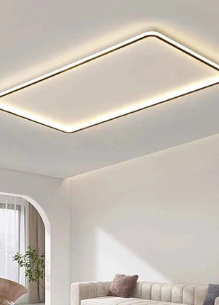 Luci da soggiorno ultrasottili nordiche Lampade da soffitto a LED con telecomando Decorazioni per la casa per interni Lampadario da soffitto per studio camera da letto per bambini