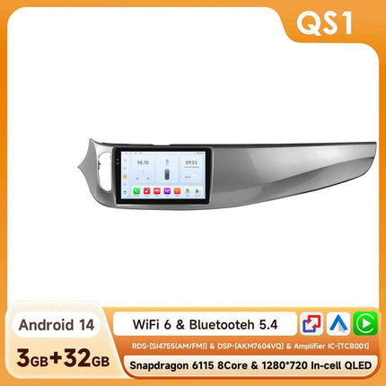 Snapdragon6115 Android14 Car Radio For Alfa Romeo Giulietta 2010-2018 Car Multimedia Player Intelligent Screen autoradio Carplay