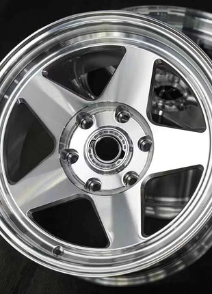 17 18 20 22 pollici 2 pezzi cerchi concavi profondi forgiati 5x114.3 5x130 4x100 ruota cromata per Audi BMW Mercedes Benz porsche