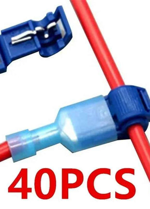 20 pz/40 Pz Rapido Cavo Elettrico Connettori A Scatto Splice Blocco Terminali del Cavo A Crimpare moto elettriche Ham Radio