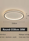 Round 30CM / Dimmable with remote