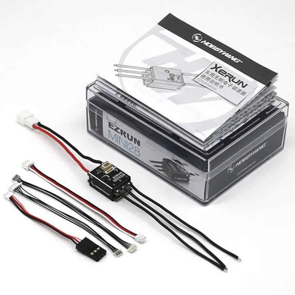 HobbyWing EZRUN MINI28 30A ESC & EZRUN 1626SD 6500/5000/4000KV Sensored Brushless Motor Combo for 1:28 RC GL Racing/Drift Car