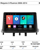 Srnubi Car Radio For Renault Megane 3 Fluence Samsung SM3 2008-2014 Multimedia Player Carplay Android Auto Autoradio Navigatore