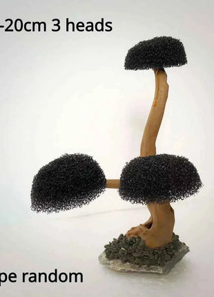 Aquarium Decoration Plant Moss Tree Landscaping Wood Plant Root Driftwood Aquatic Grass Fish Tank Accessories without Moss