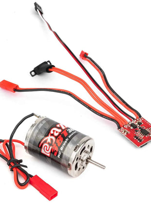 370 380 390 Brushed Motor DC MOTOR 30A KIT for 1:10 1:12 1:14 1:16 1:24 RC Monster CRAWLER AXIAL SCX24 B17 TAM54393 B17 TRX 7075