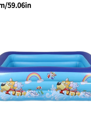 Piscina Gonfiabile XXL Portatile e Atossica per Gioco e Relax