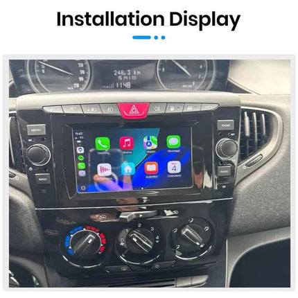 Junsun 6.2" Wireless CarPlay Android Auto Car Radio for Lancia Ypsilon 2012 2013 2014-2020 Multimedia WiFi 4G 8core RDS