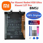 Original Battery For Xiaomi Poco F3 ,11i ,11T Pro ,12T Pro ,Redmi Note 10 10S ,Redmi K40 Pro K50 Ultra ,POCO X3 Pro X4 GT M5s