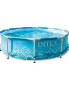 Piscina Fuori Terra Intex 28206 con Telaio in Metallo per Giardino