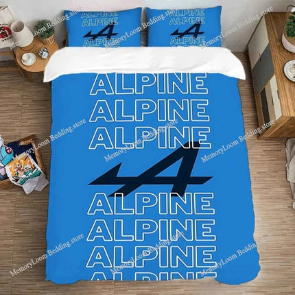 Fashion Quilt Cover Set F-F1s Bedding Set Double Size Art Duvet Covers A-Alpine Pillowcase Queen Bed Comforter Sets Linen Home