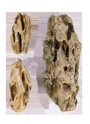 250g 500g 1000g Natural Aquarium Decor Stone Rockery Landscaping Fish Tank Microporous Stone Good for Plants Growth