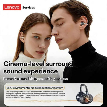 Lenovo Original LES12 Wireless Headphones NEW TWS Bluetooth 6.0 HD Microphone HIFI Earphones Noise Cancellation Touch ENC Call
