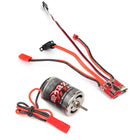 370 380 390 Brushed Motor DC MOTOR 30A KIT for 1:10 1:12 1:14 1:16 1:24 RC Monster CRAWLER AXIAL SCX24 B17 TAM54393 B17 TRX 7075