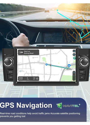 Podofo 4+64G Carplay Android Car Multimedia Player For FIAT Punto 2005-2009 Linea 2007-2011 Android Auto Autoradio GPS BT FM/RDS
