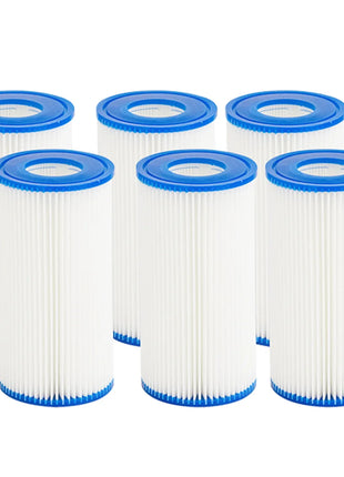 1-6pcs Tipo III Cartuccia del filtro della piscina per Bestway 58012E Tipo III/A Cartuccia della pompa del filtro della piscina esterna Parte di ricambio