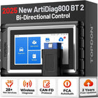 TOPDON Artidiag800 BT 2 Automotive Car Diagnostic Tool Full System OBD2 Scanner 2 Years Free Update Scan Tool VCI Repair Tool