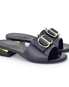 Pantofole estive stile italiano stile dolce per la festa di nozze reali sandali con cinturino alla caviglia scarpe da sposa da donna con strass eleganti