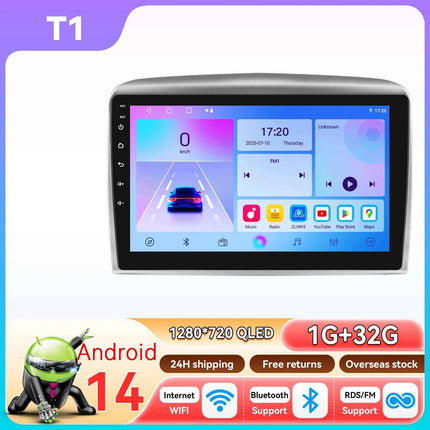 Hizpo 8Core 2Din AI Android 14 Car Radio For Lancia Ypsilon 2006-2011 Car Multimedia GPS 4G Carplay 360Camera By Snapdragon 6115